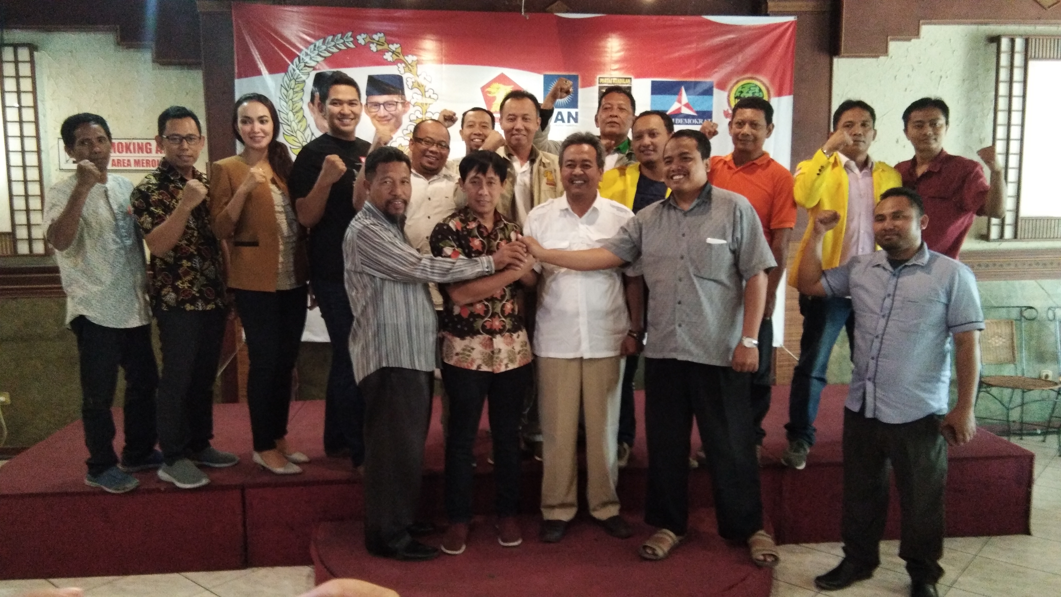 Deklarasi, Prabowo-Sandi Optimis Menang